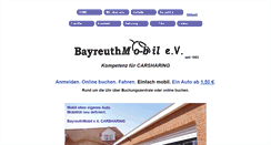 Desktop Screenshot of bayreuthmobil.de